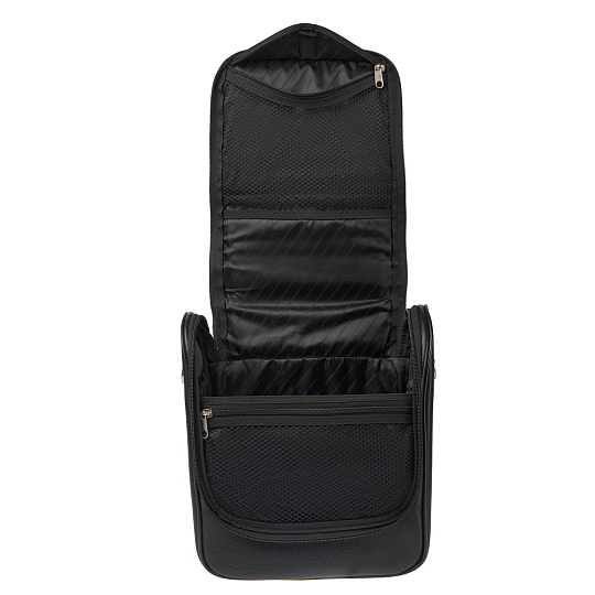 Несессер Dr. Koffer из натуральной кожи черный