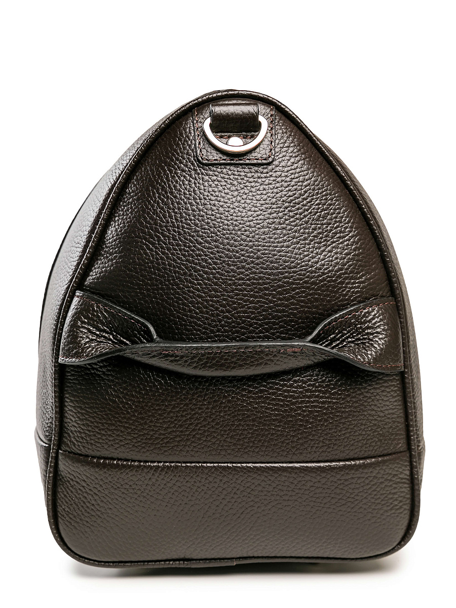 Дорожная сумка Dr. Koffer из натуральной кожи коричневая