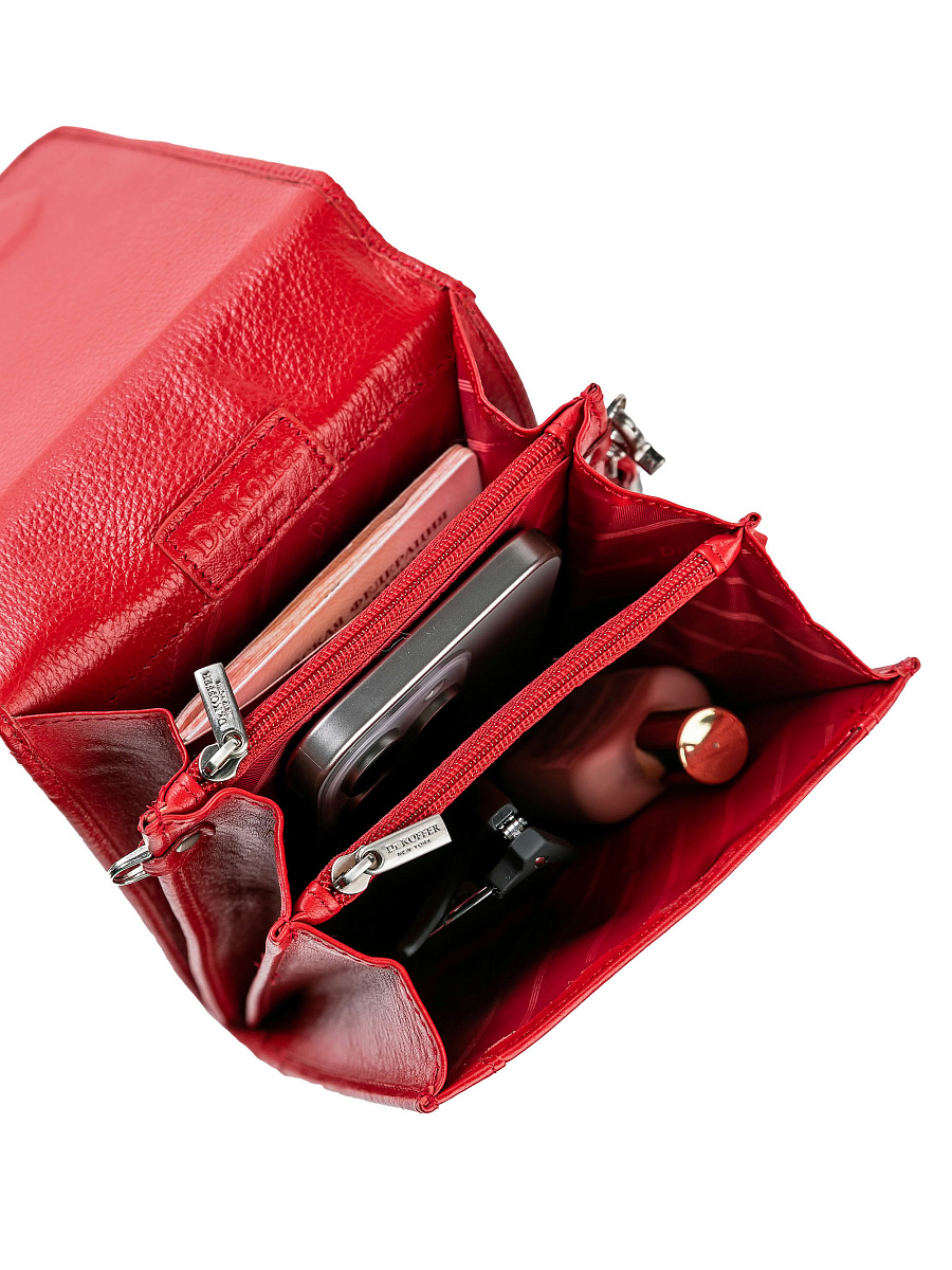 Нагрудный кошелек дорожный Dr.Koffer из натуральной кожи