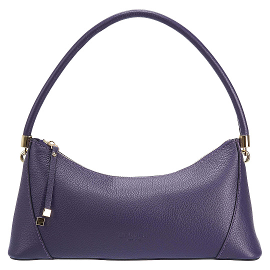 Женская сумка Dr. Koffer из натуральной кожи фиолетовая
