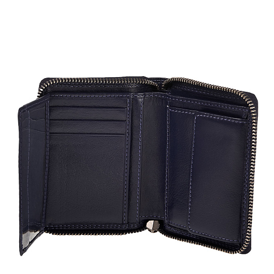 Портмоне Dr.Koffer из натуральной кожи фиолетовое