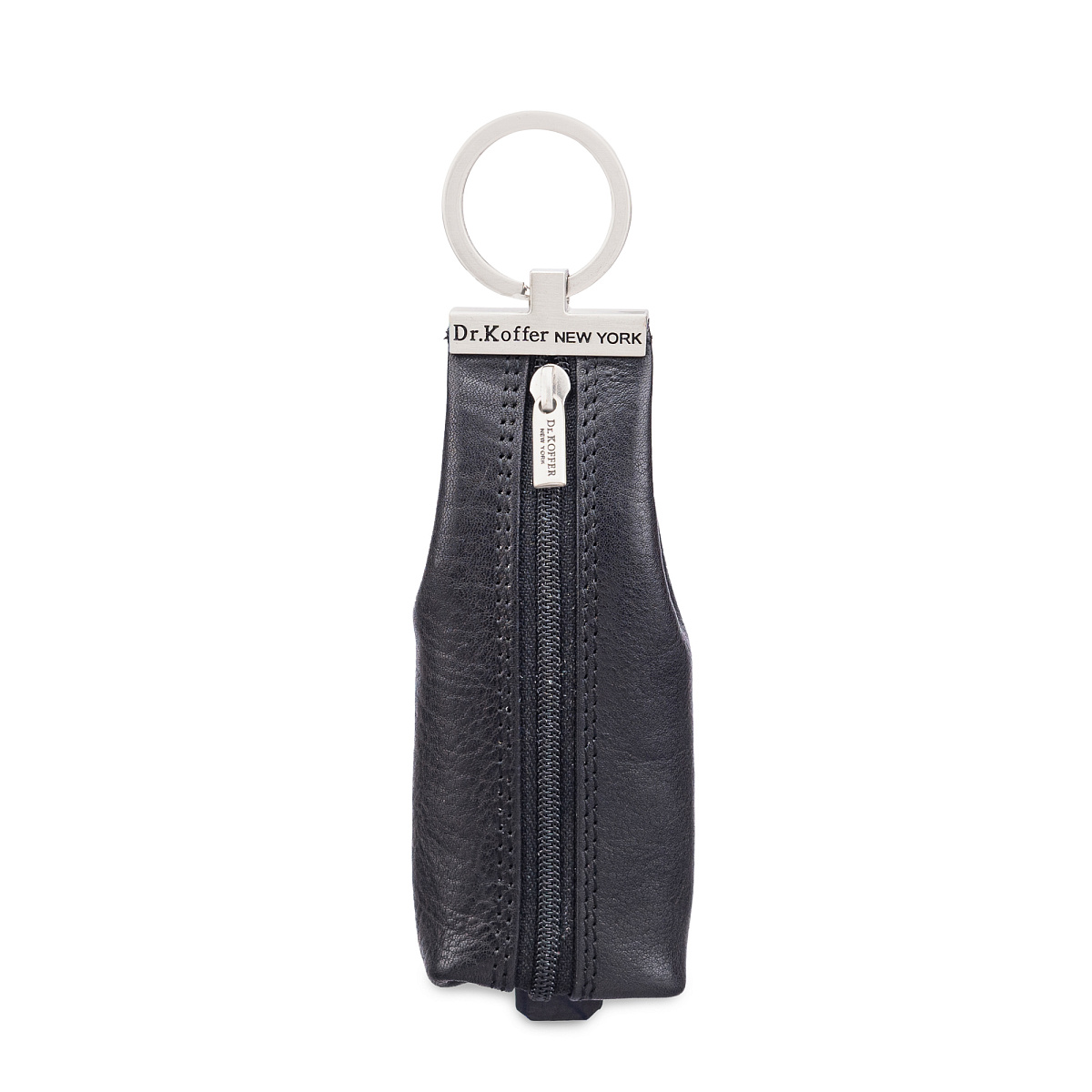 Ключница Dr.Koffer из натуральной кожи черная