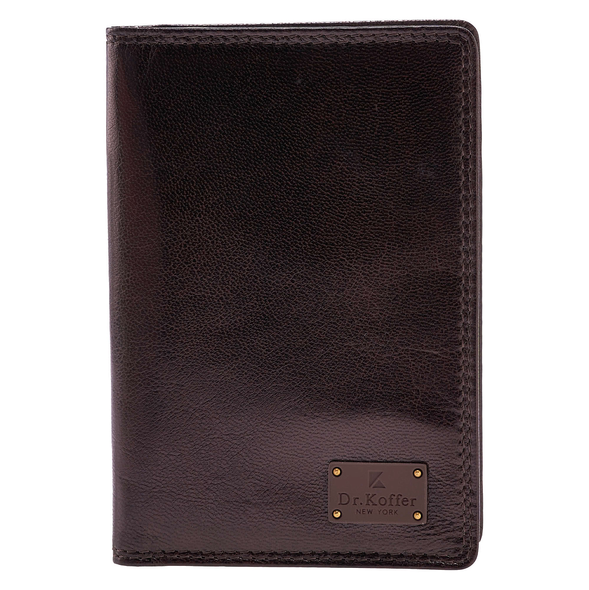 Обложка для паспорта/автодок из натуральной кожи Dr. Koffer