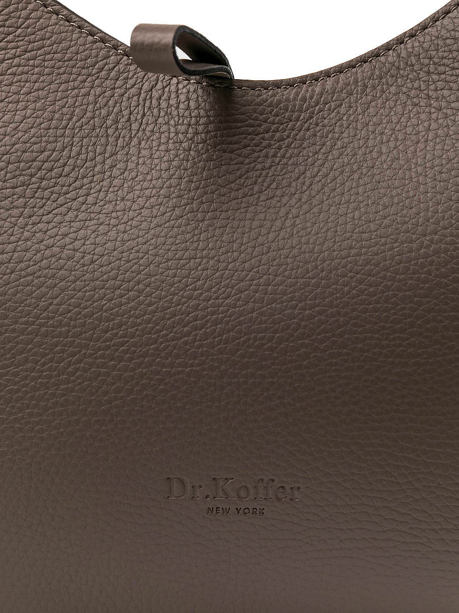 Женская сумка Dr.Koffer из натуральной кожи пыльная роза