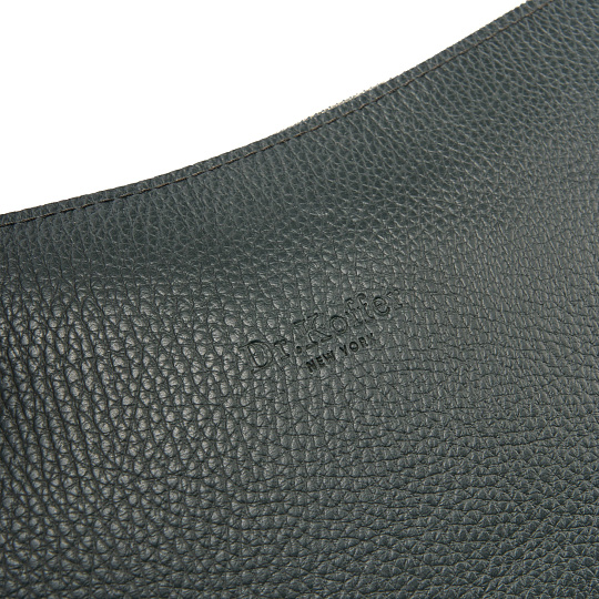 Женская сумка Dr. Koffer из натуральной кожи зеленая