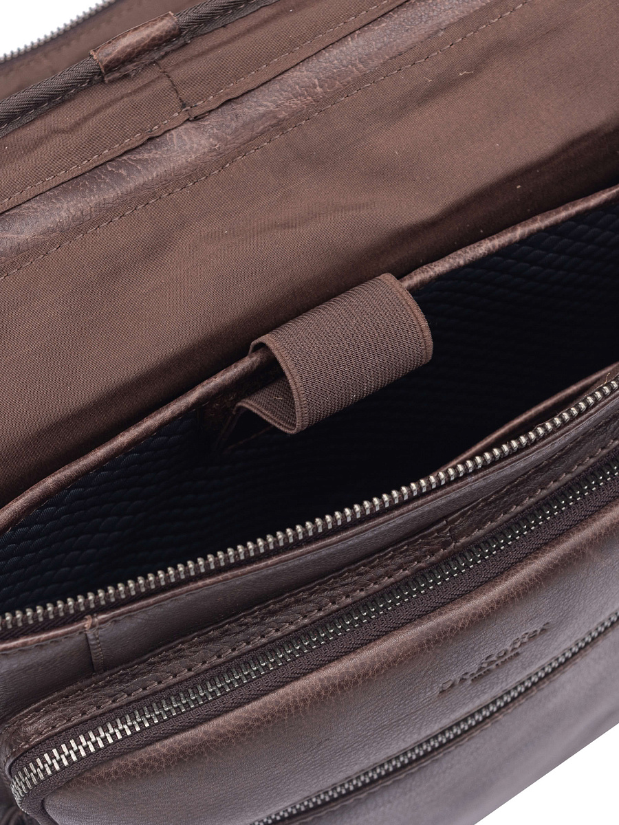 Рюкзак Dr. Koffer из натуральной кожи коричневый