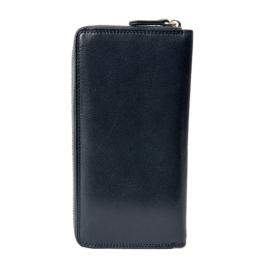 Портмоне Dr.Koffer из натуральной кожи синее