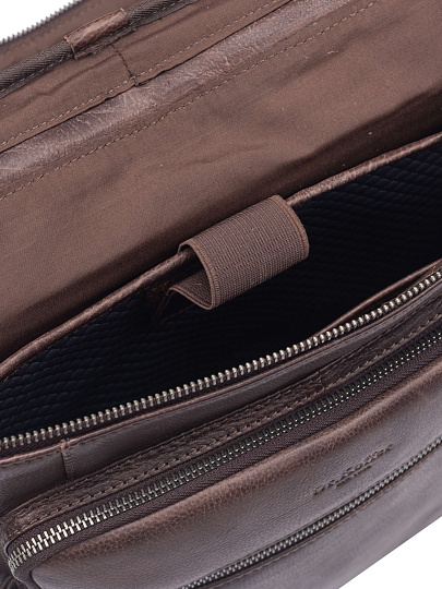Рюкзак Dr. Koffer из натуральной кожи коричневый