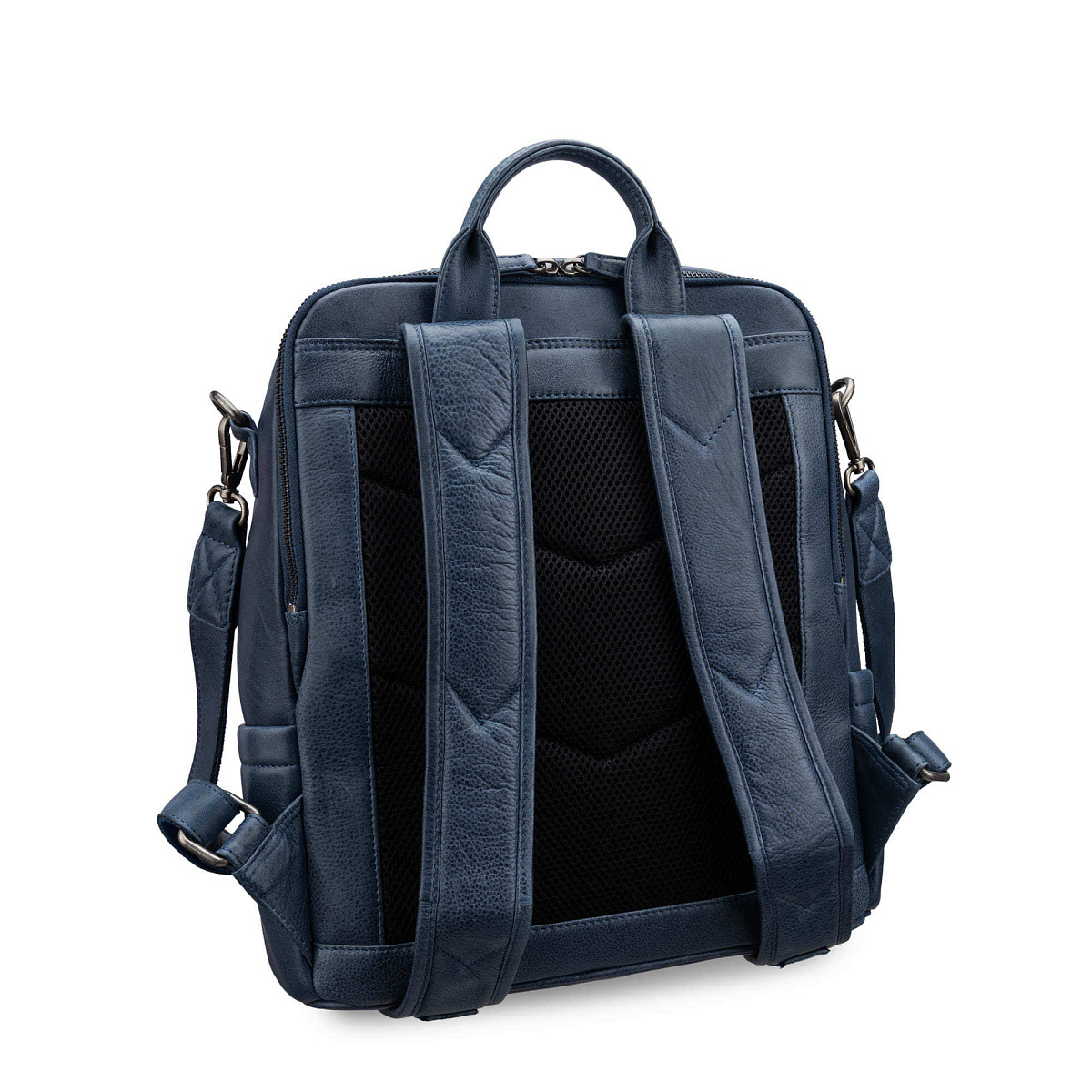 Рюкзак Dr.Koffer из натуральной кожи синий