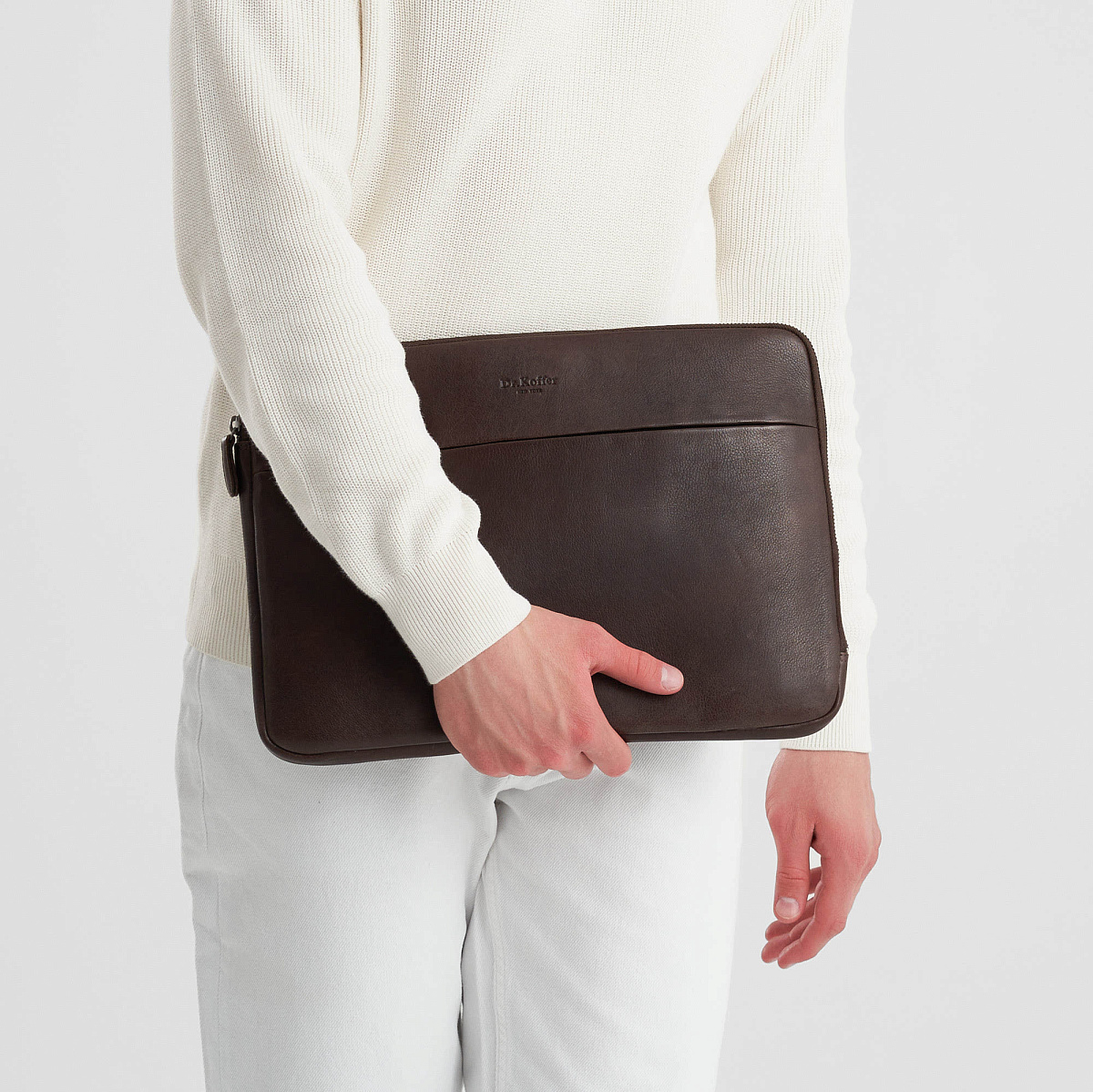 Папка для документов Dr. Koffer из натуральной кожи