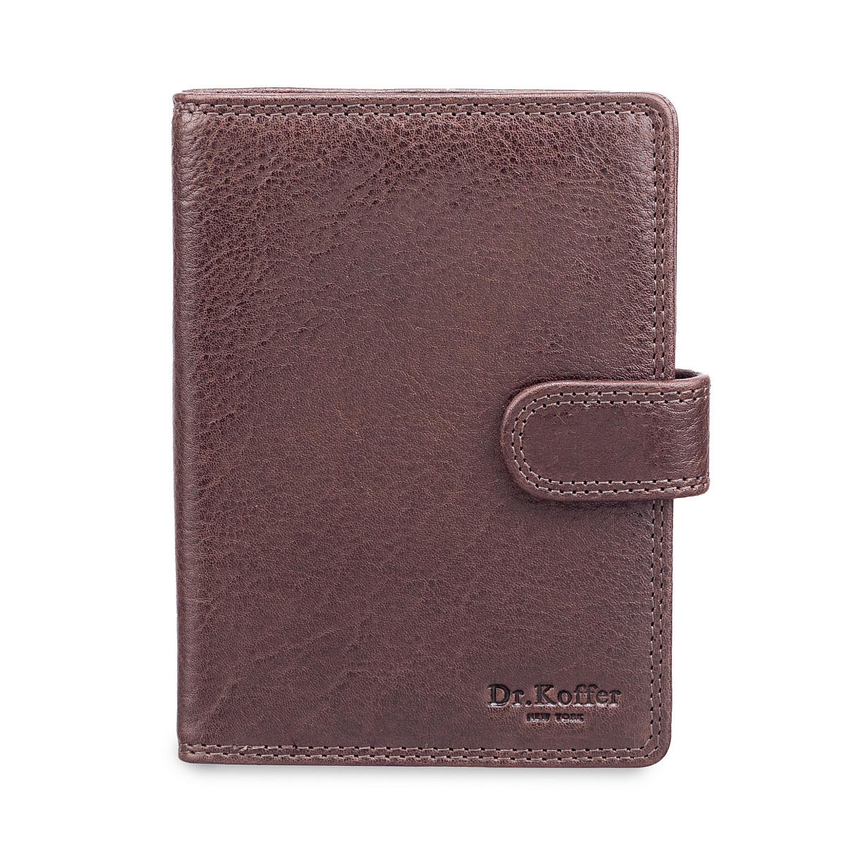 Обложка для паспорта/автодок из натуральной кожи Dr. Koffer