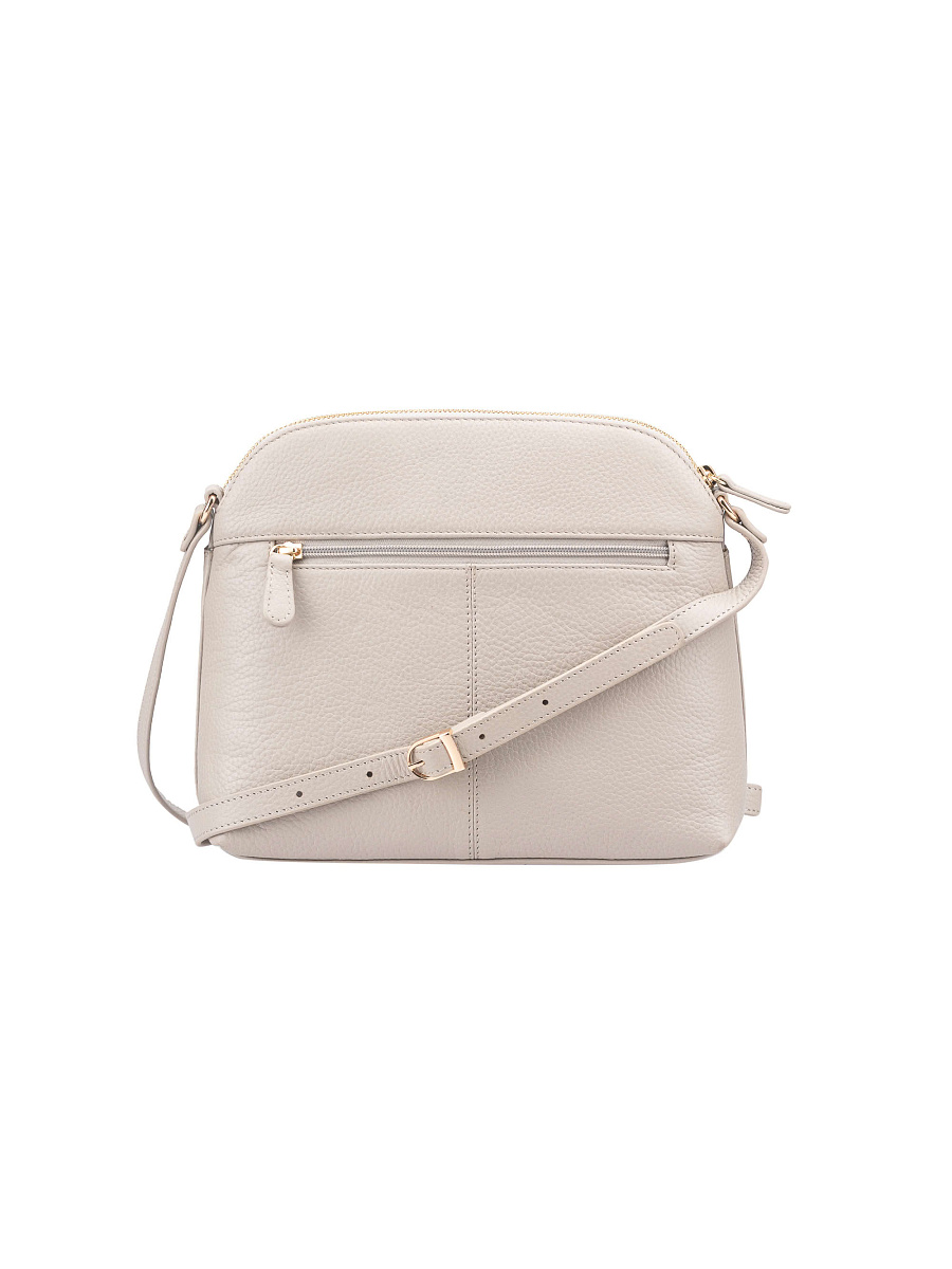 Женская сумка Dr. Koffer из натуральной кожи бежевая