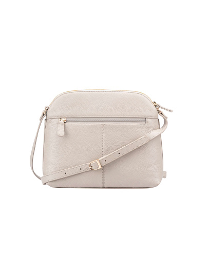 Женская сумка Dr. Koffer из натуральной кожи бежевая