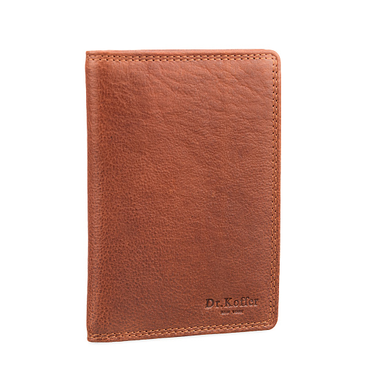Обложка для автодокументов из натуральной кожи Dr. Koffer