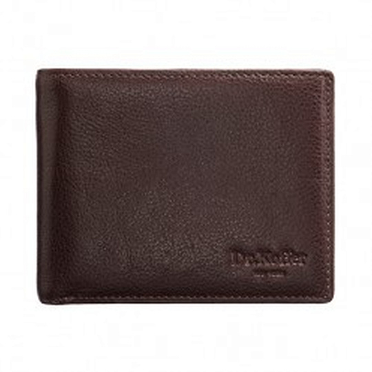 Портмоне Dr.Koffer из натуральной кожи коричневое
