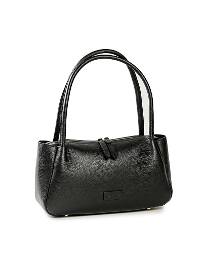 Женская сумка Dr. Koffer из натуральной кожи черная