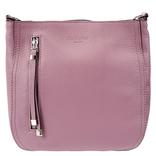 Женская сумка Dr. Koffer из натуральной кожи розовая