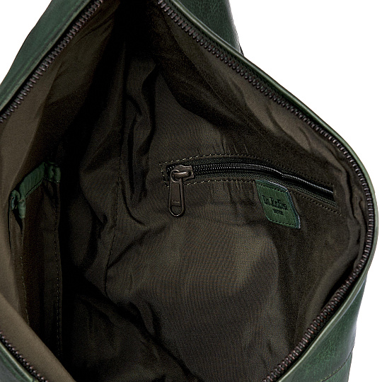 Рюкзак Dr.Koffer из натуральной кожи зеленый