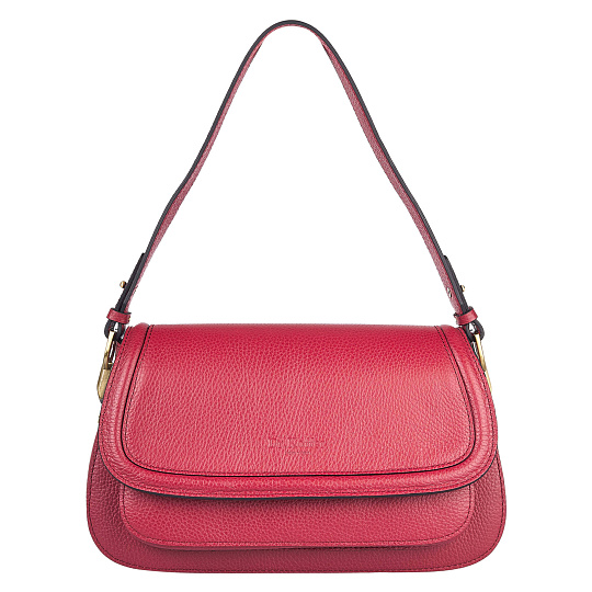 Женская сумка Dr. Koffer из натуральной кожи красная