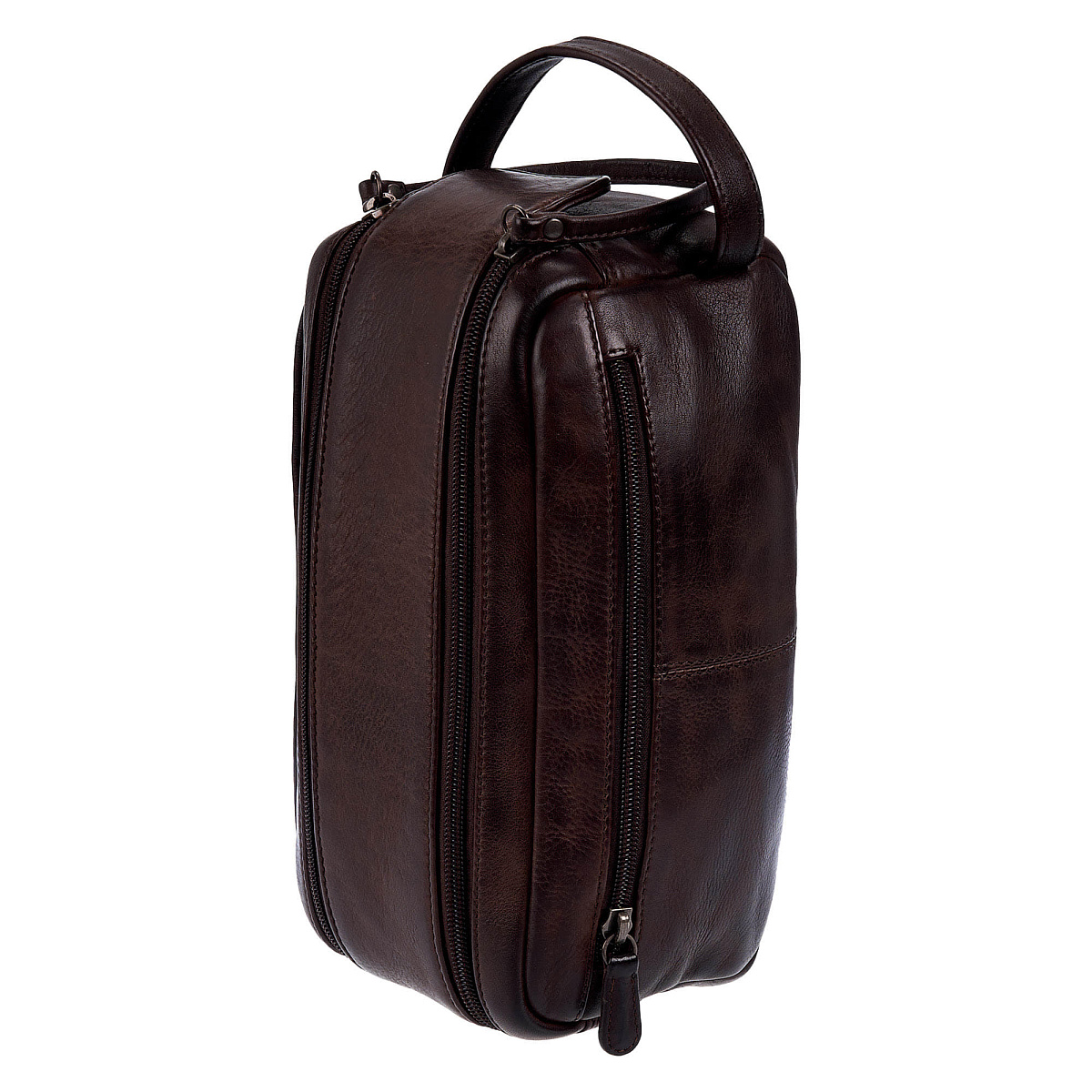 Несессер Dr.Koffer из натуральной кожи коричневый