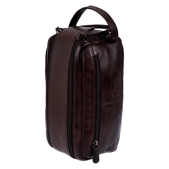 Несессер Dr.Koffer из натуральной кожи коричневый