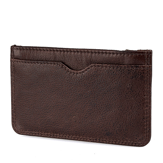 Кредитница Dr.Koffer из натуральной кожи коричневая