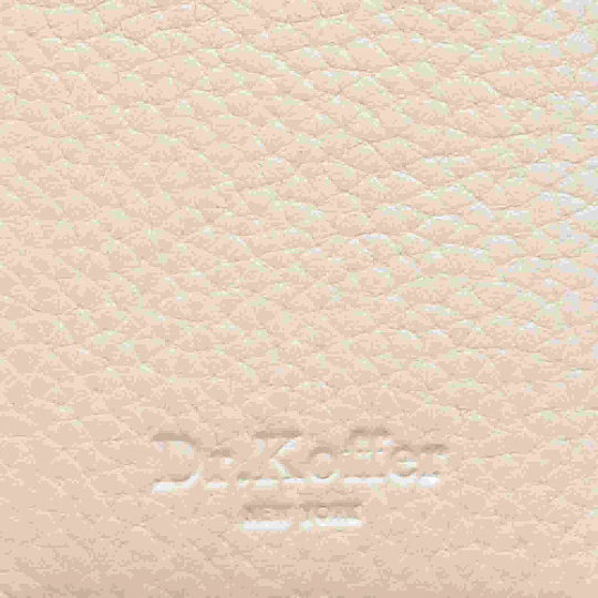 Кредитница Dr.Koffer из натуральной кожи белая