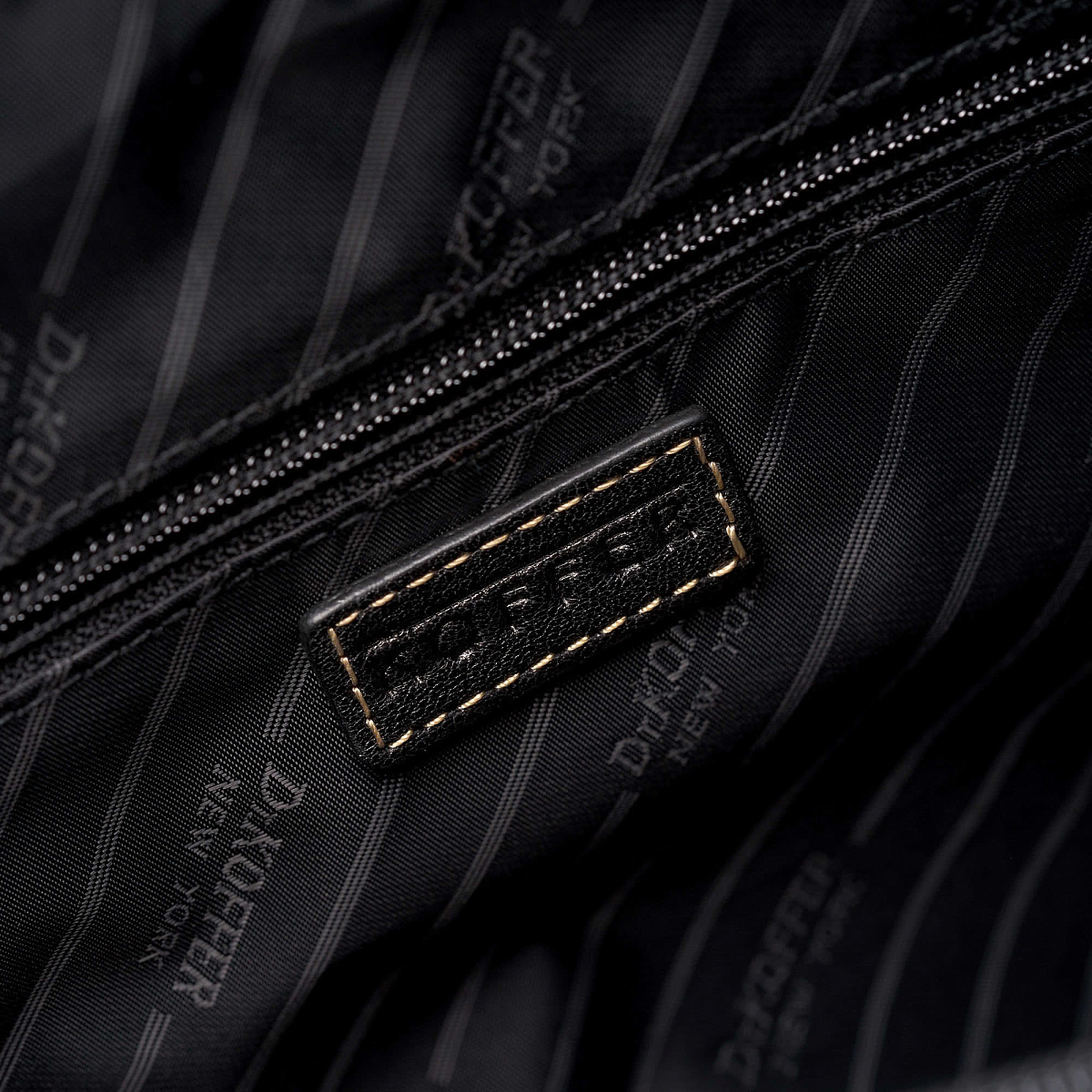 Портфель Dr.Koffer из натуральной кожи черный