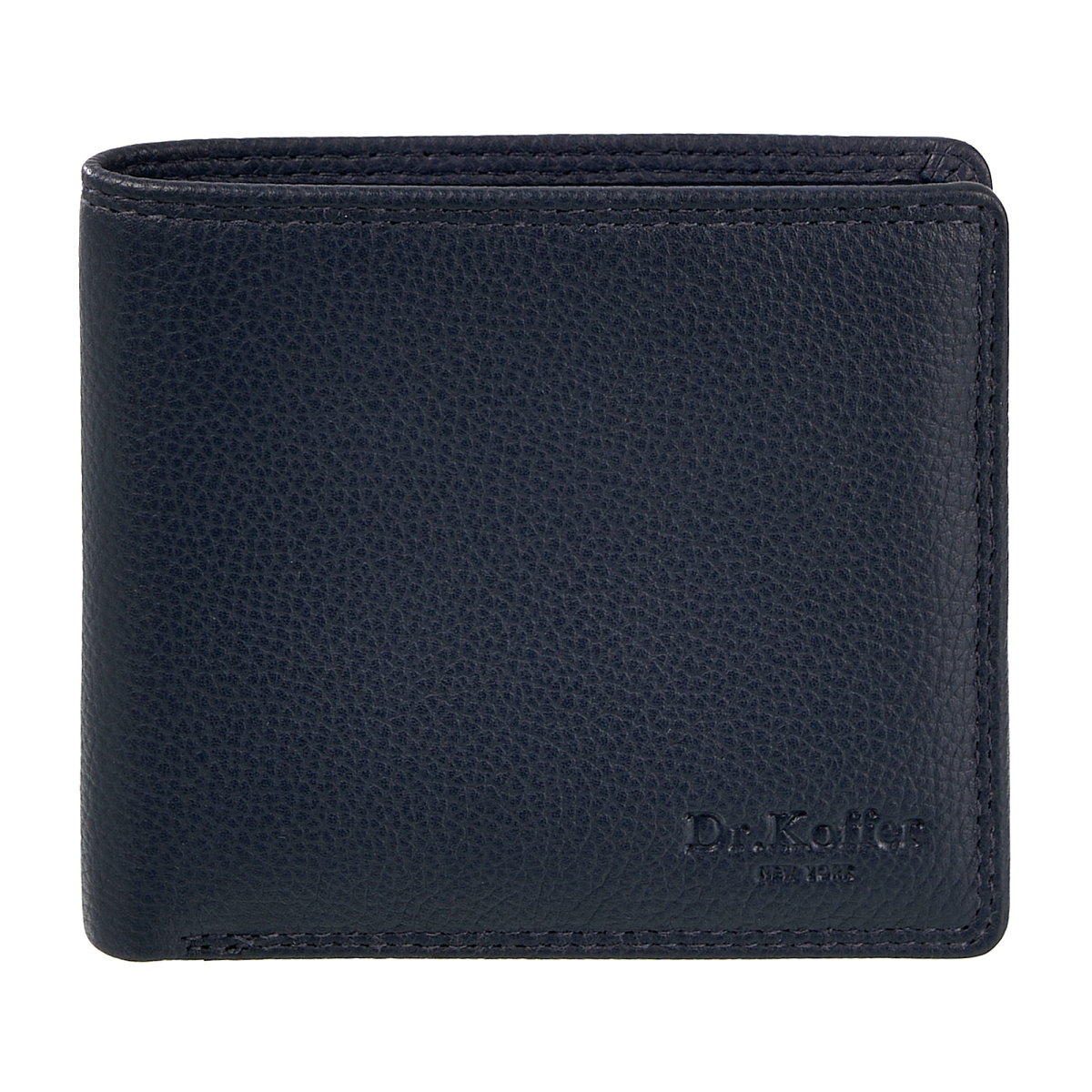 Портмоне Dr.Koffer из натуральной кожи синее
