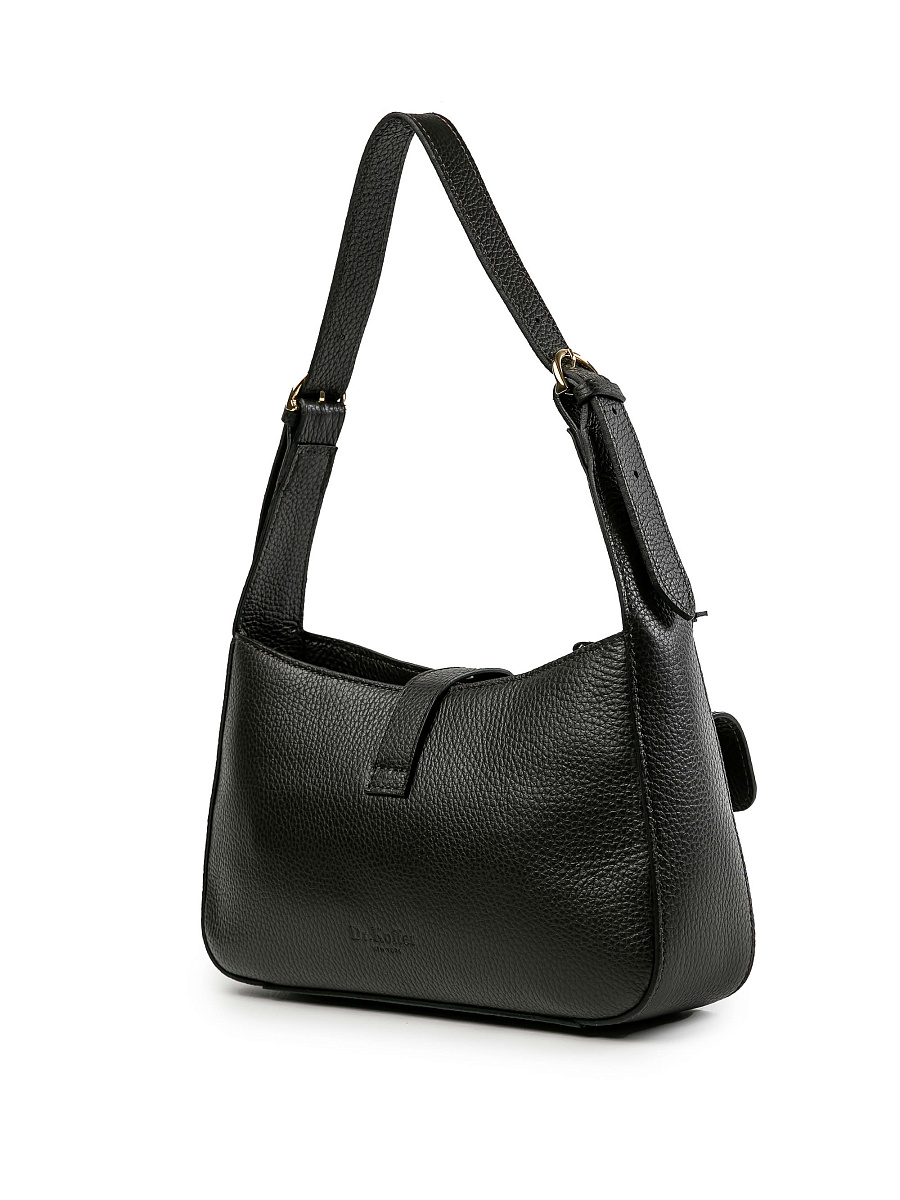 Женская сумка Dr.Koffer из натуральной кожи темно-коричневая