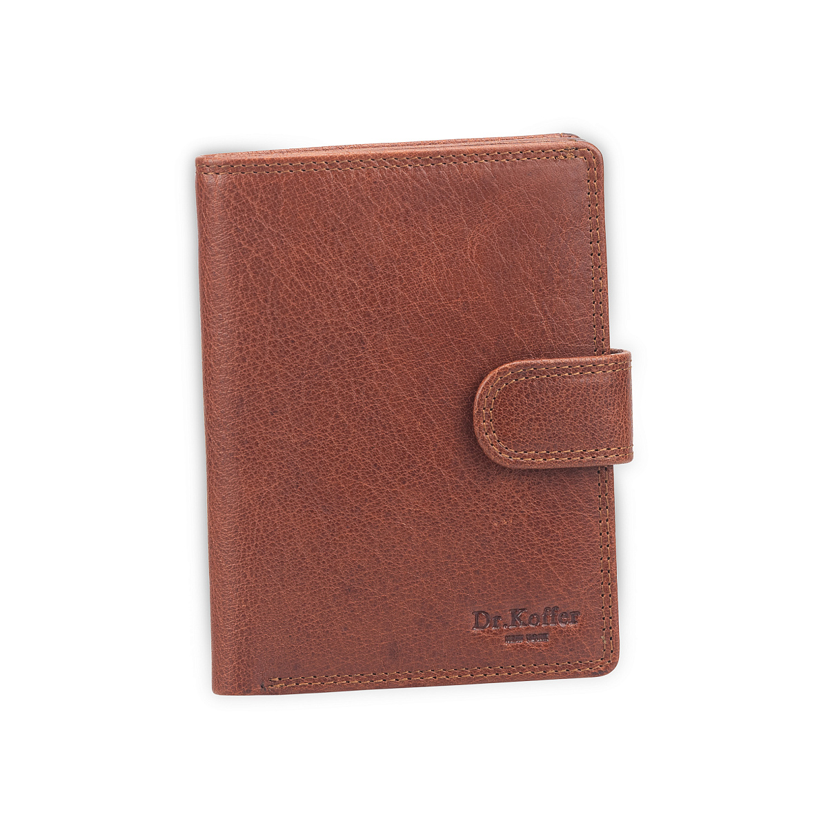 Обложка  из натуральной кожи коричневая