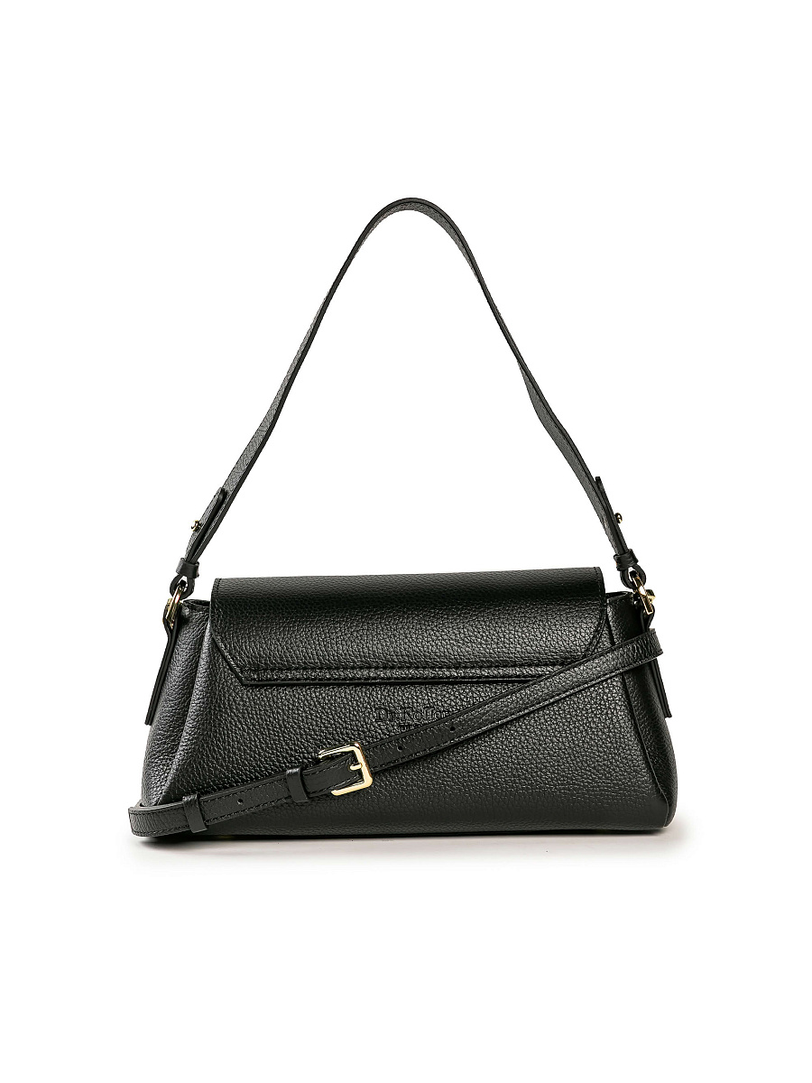 Женская сумка Dr. Koffer из натуральной кожи черная