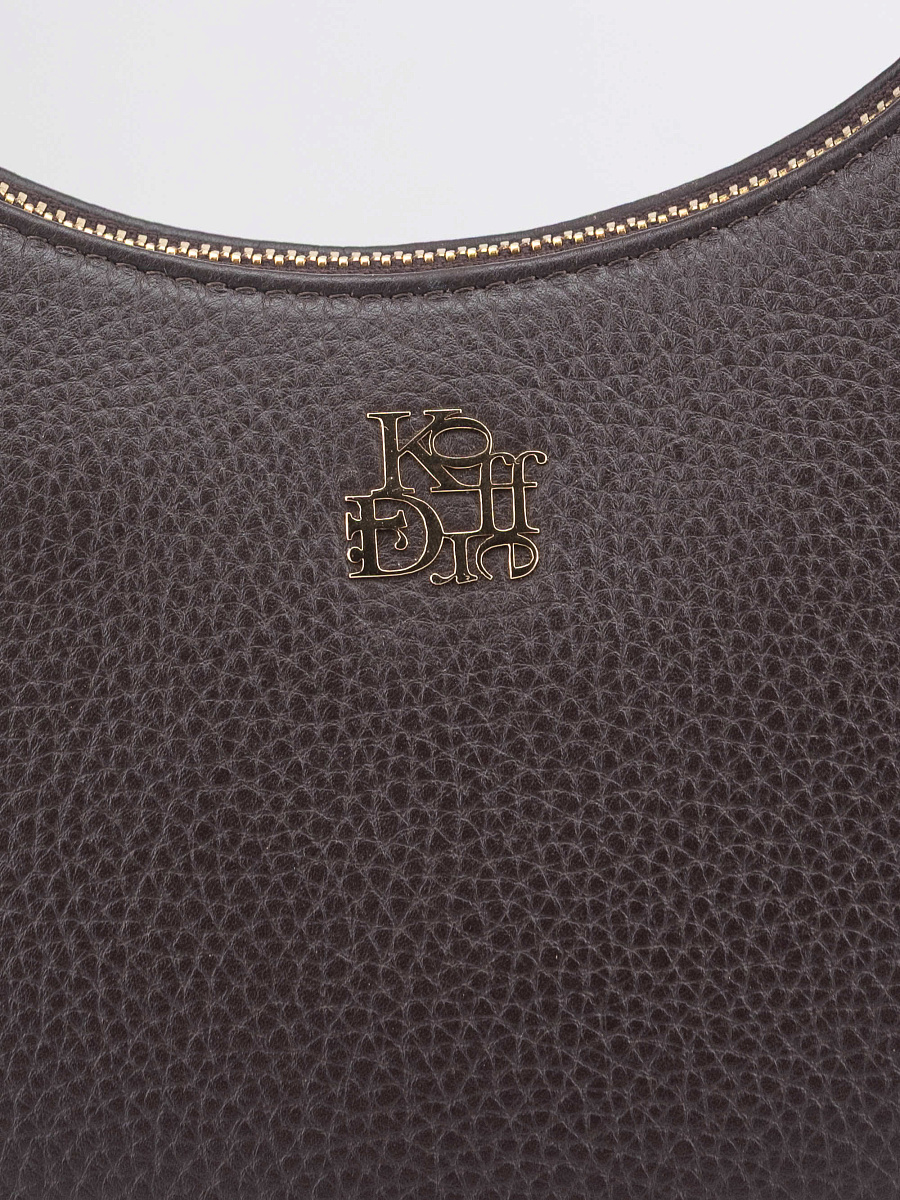 Женская сумка Dr. Koffer из натуральной кожи коричневая