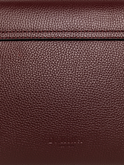 Женская сумка Dr. Koffer из натуральной кожи бордовая