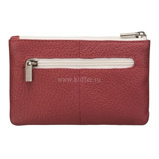 Двухцветная ключница на застежке-молнии Dr.Koffer X510374-170-03