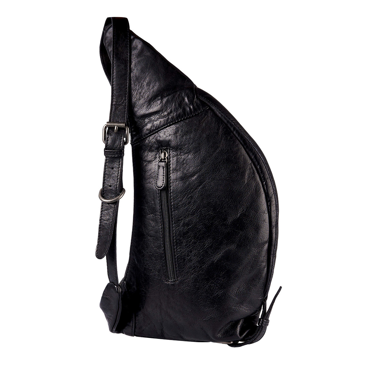 Рюкзак Dr.Koffer из натуральной кожи черный