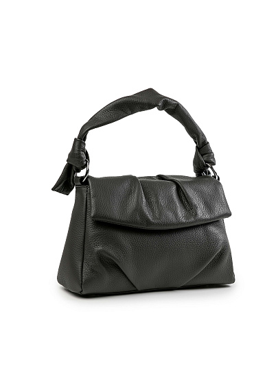 Женская сумка Dr.Koffer из натуральной кожи серая