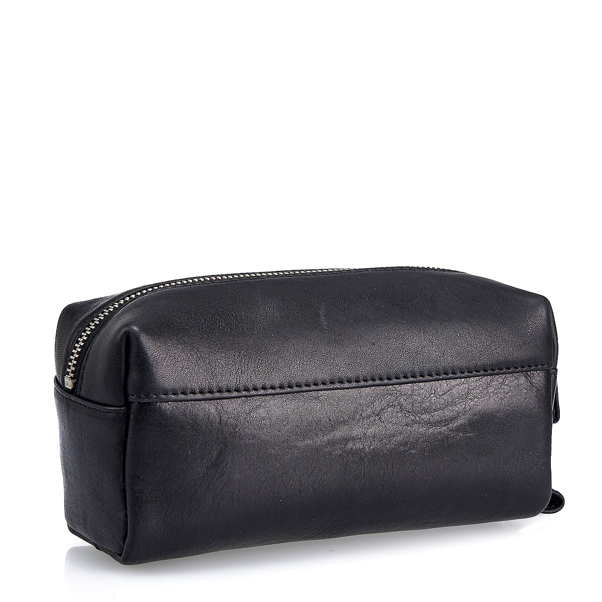 Несессер Dr. Koffer из натуральной кожи черный