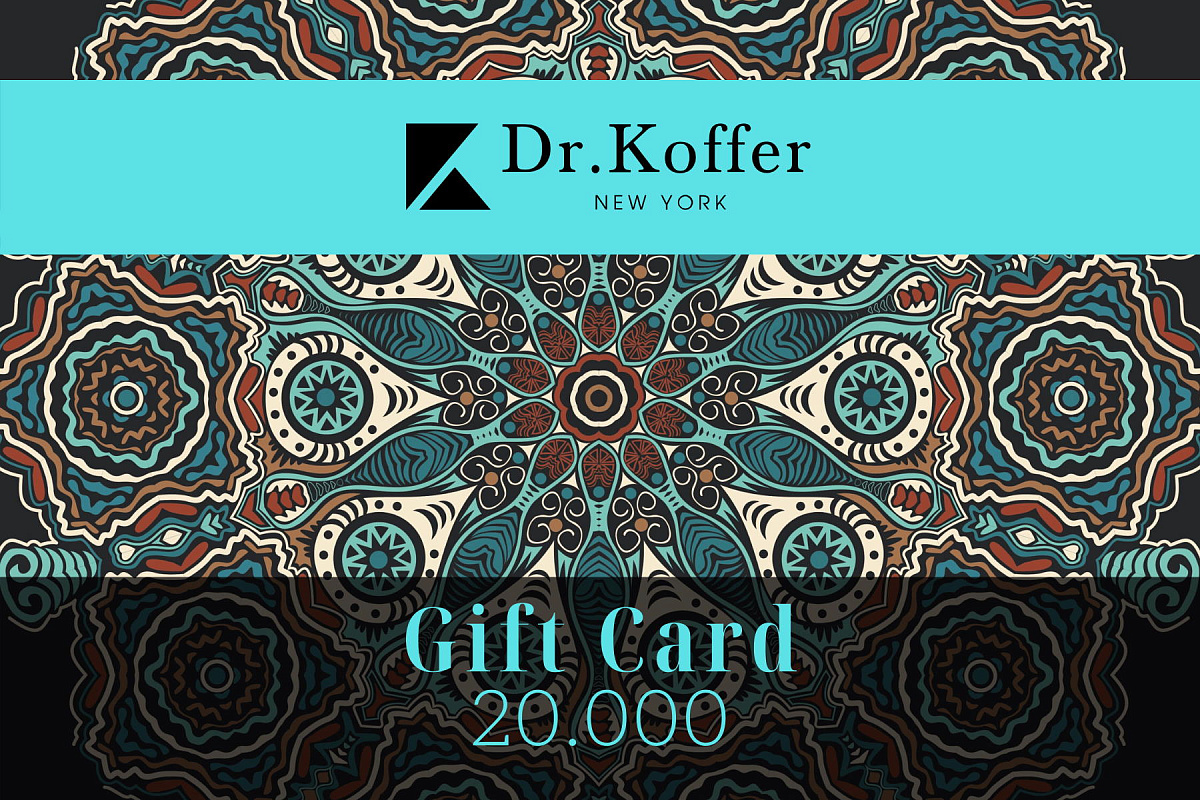 Электронная подарочная карта для koffer.ru 20 000 руб