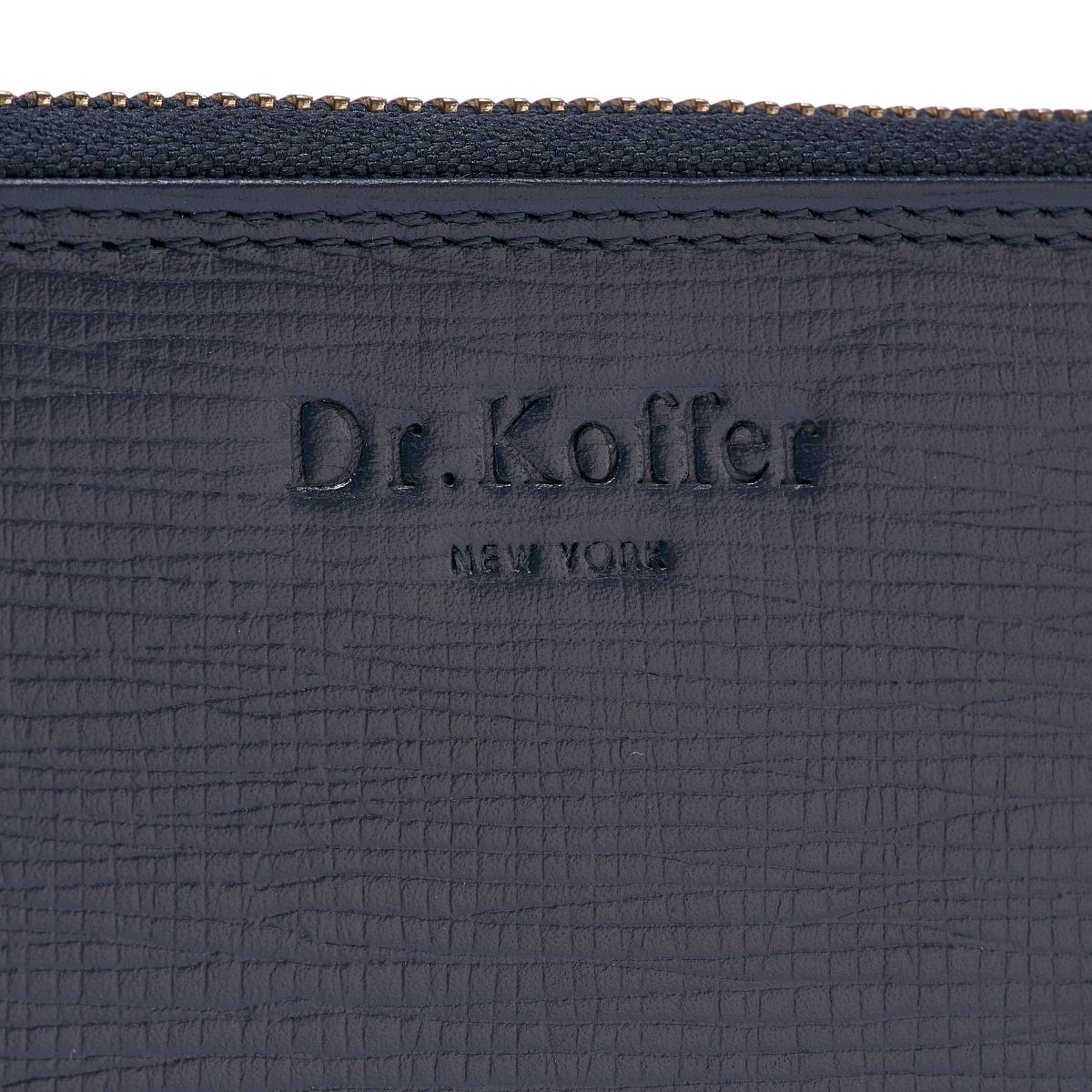 Портмоне Dr.Koffer из натуральной кожи синее