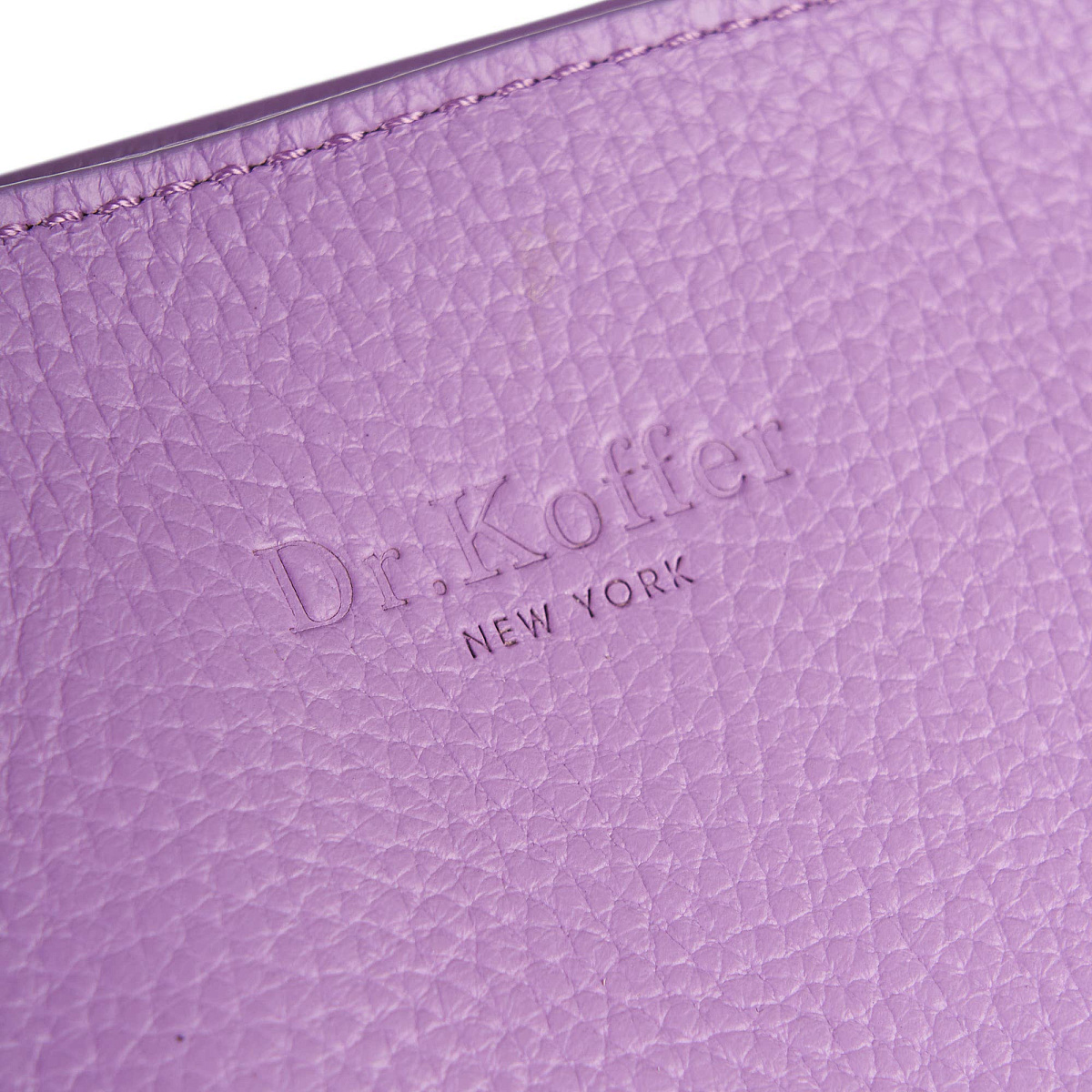 Женская сумка Dr. Koffer из натуральной кожи розовая