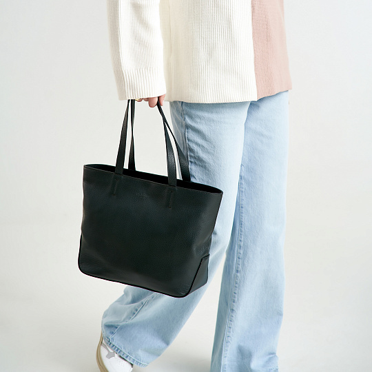 Женская сумка Dr. Koffer из натуральной кожи зеленая