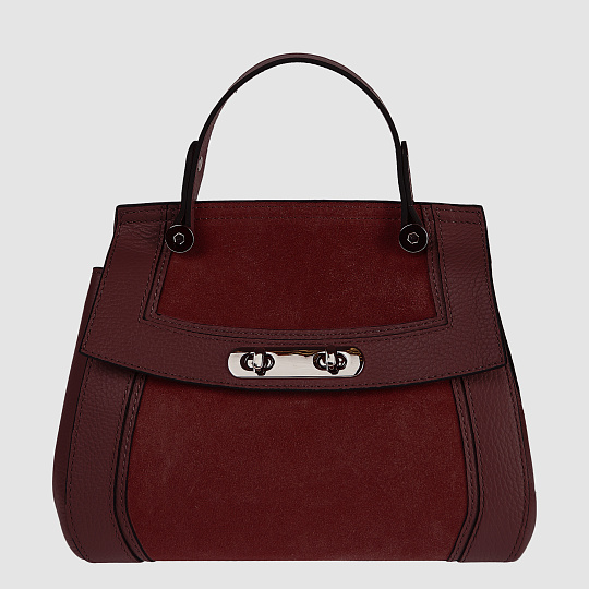 Бордовый сэтчел Dr. Koffer 5633SV-03