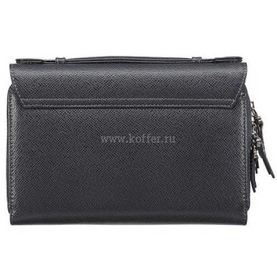 Мужская сумка визитка из натуральной текстурированной кожи Dr.Koffer B402499-141-77