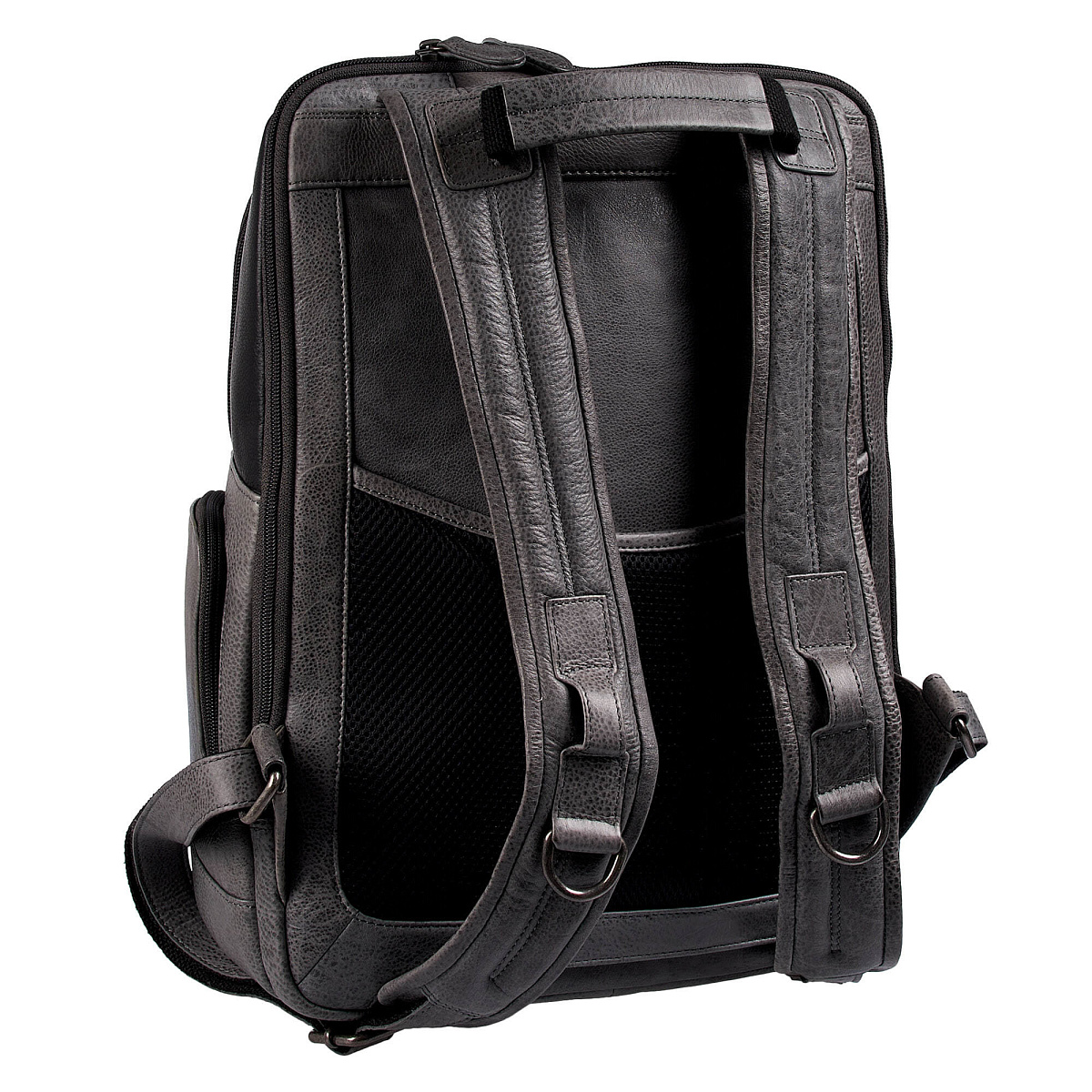 Рюкзак Dr.Koffer из натуральной кожи черный