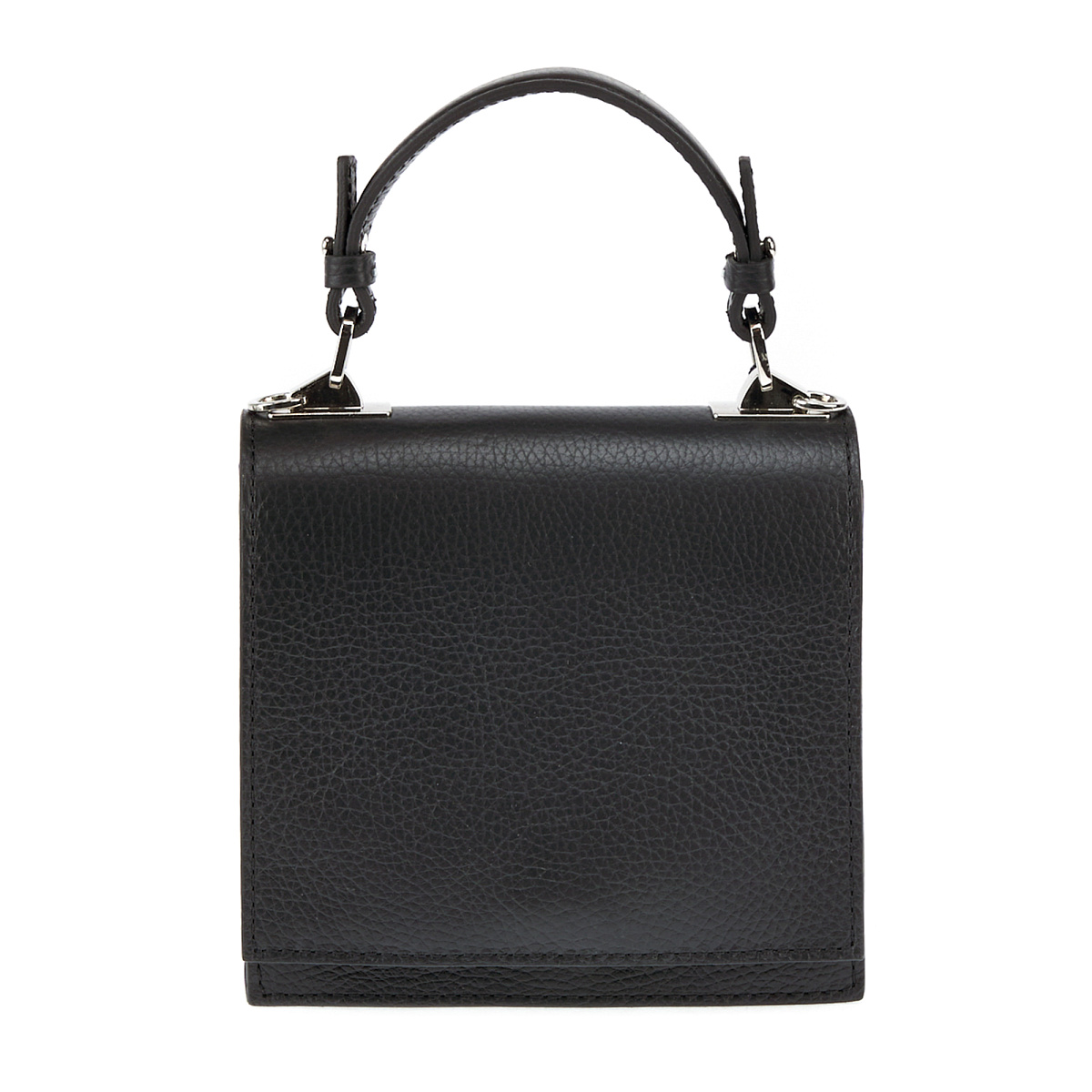 Женская сумка Dr. Koffer из натуральной кожи черная