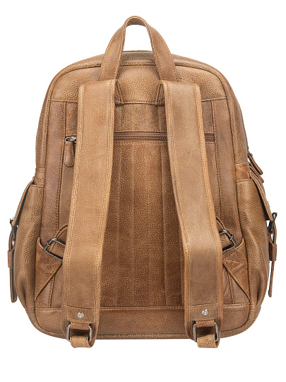 Рюкзак Dr. Koffer из натуральной кожи коричневый