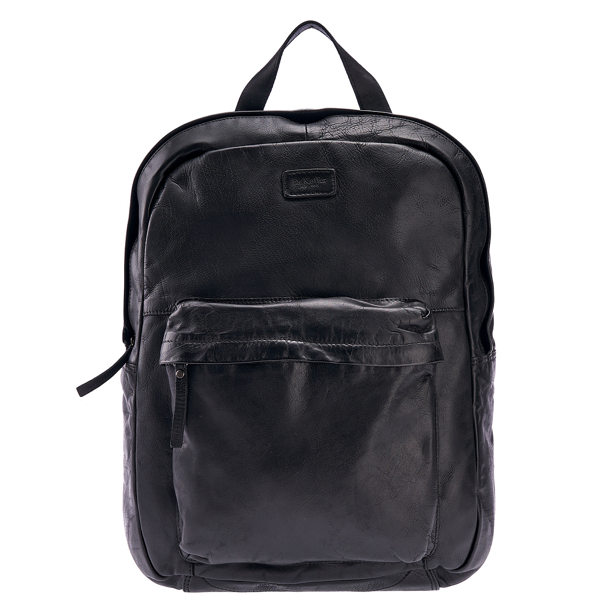 Рюкзак Dr.Koffer из натуральной кожи черный