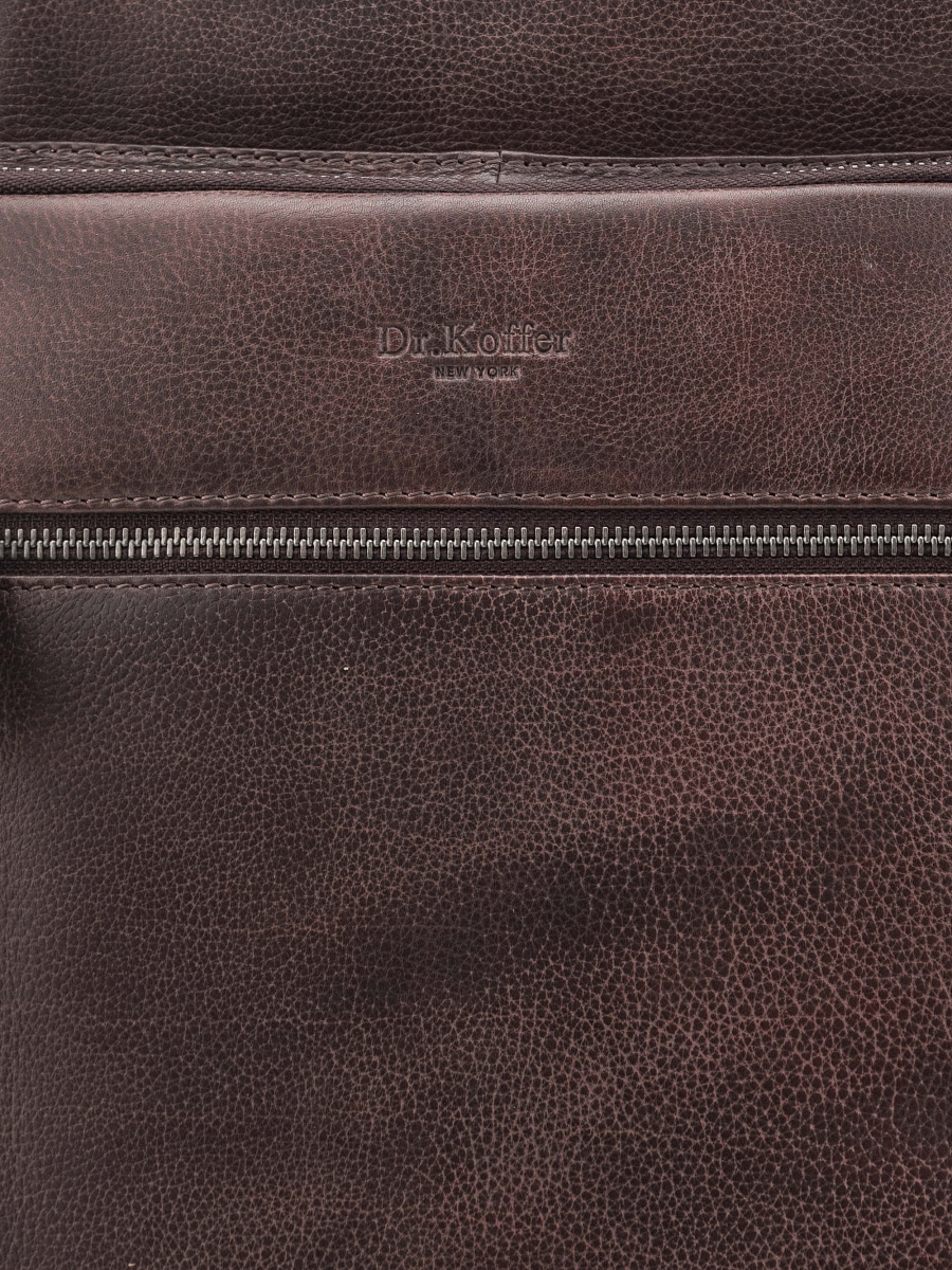 Рюкзак Dr. Koffer из натуральной кожи коричневый
