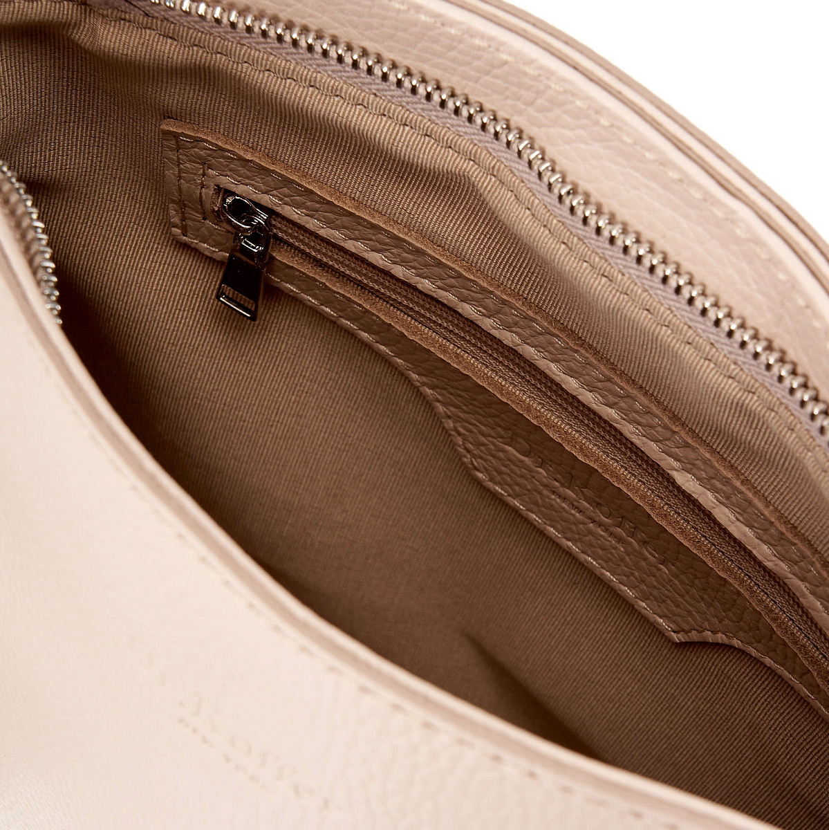 Женская сумка Dr. Koffer из натуральной кожи бежевая